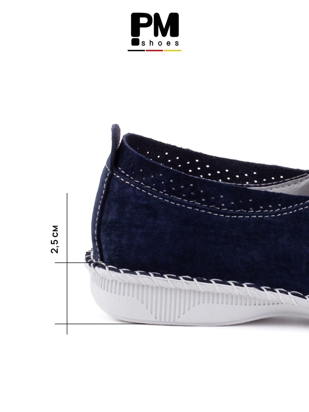Женские Слипоны PM shoes 10-151008-418